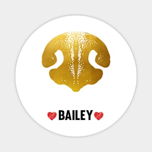 Bailey Dog Name Magnet